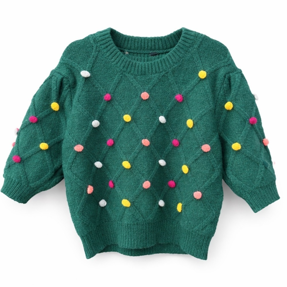 Entro 3D Pom Sweater Boutique Large
